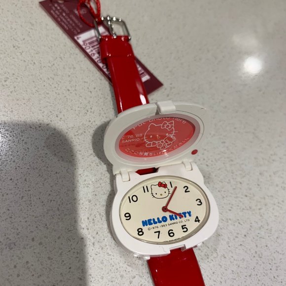 Vintage 1988 Sanrio Hello Kitty Rare Wrist Watch Collectible Retro Japan - Picture 7 of 12